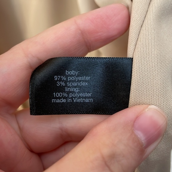 LANE BRYANT UEC Women’s Size 14/16 Gold Sequin Duster Holiday Festive Sparkly - Picture 7 of 15